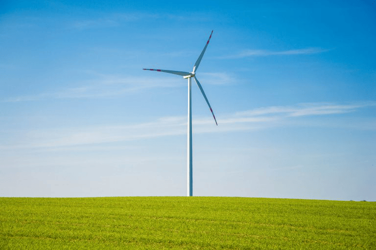 Elektriciteitsmix-in-Belgie-windturbine