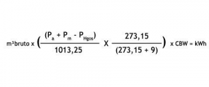 m³ omzetten in kWh